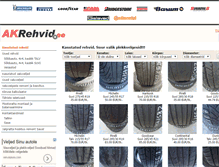 Tablet Screenshot of akrehvid.ee